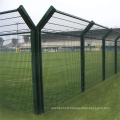 Powder PVC coated welded mesh fence